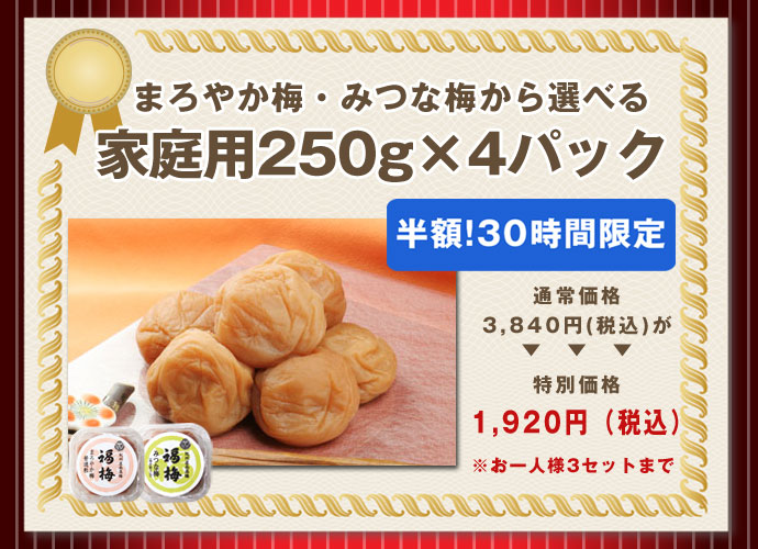 ���z�I�ƒ�p250g�~4�p�b�N